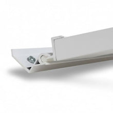 Adjustable Patio Awning with Continuous Hinge for Home Exteriors, Shade-Providing Louver Shutter with Integrated Flashing for Doors, Powder-Coated Frame Shade with Mounting Hardware for Entryways