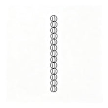 RNLFSP Custom Rain Chain with Round Rings, Rainwater Collector Chain