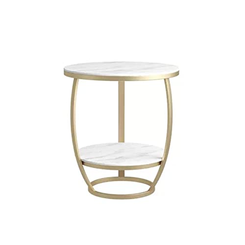 NRFJFOP Rock Slab Tea Table Small Coffee Sofa Round Corner Balcony Household Side