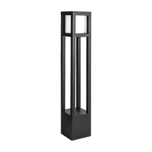 WAC Lighting Tower LED Bollard Light 3000K Black