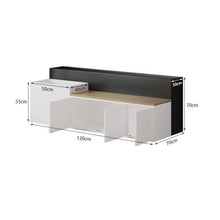 Outdoor large flower box Storage Planter Bench Flower Trough Seat Cabinet