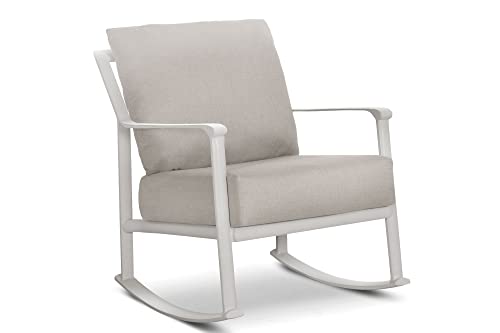 Winston Aspen Cushion Rocking Lounge Chair Coastal Mist