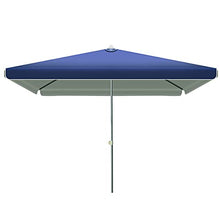 USZWBY 1.8M×2.2M Rectangular Garden Parasol,Large Market Umbrella,Outdoor Sun Shade for Patio/Beach/Pool