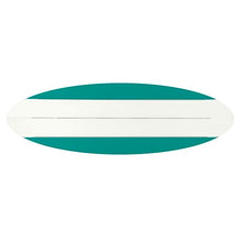 Bahia Verde Shoreline Surfboard Bar-Height Table, White/Seaglass Blue