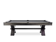 Empire USA Plank & Hide - Vox Billiard Pool Table Charcoal Powder Coat with Electric Blue