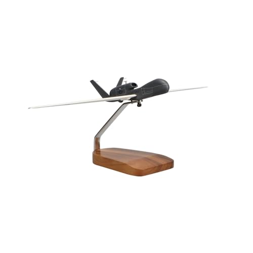 High Flying Models Northrop Grumman RQ-4B Global Hawk Mahogany Sculpture Multicolor