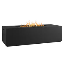 Lakeview Covewood 72-inch Rectangle Propane Fire Table - Charcoal - SC2060LP-CHRC