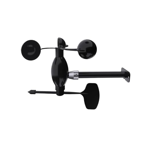 Integrated Wind Speed and Direction Sensor, Transfer 485MODBUS Indoor and Outdoor Weather 360℃ 0-60m/s(Model 1,0-10V Output)