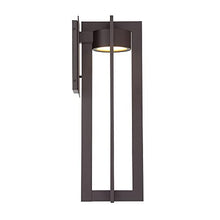 WAC Lighting dweLED, Chamber 25in LED Indoor and Outdoor Wall Light 3000K in Bronze