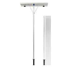 Custom Adjustable Retractable Snow Brush Long Handle Portable Top Rake with 2 Wheels