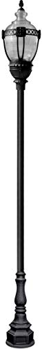 DABMAR LIGHTING INC GM8935-B-MT Fixture,Acorn,8935,B,MT,Clear Top
