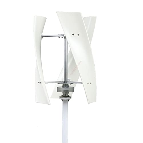 HUIZHITENGDA 2000W Wind Turbine Generator Kit,12V 24V 48V Portable Vertical Helix Wind Power Turbine Generator Kit,Wind Generator Kit Suitable for Wind Turbine Systems,24v