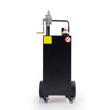 50 Gallon Portable Storage with 2-Way Rotary Transfer, Wheeled Container with Brake Casters for Outdoor Equipment, Vessels & Vehicles