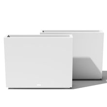 Veradek Block Series Span Planter - Tall Rectangular Outdoor Planter