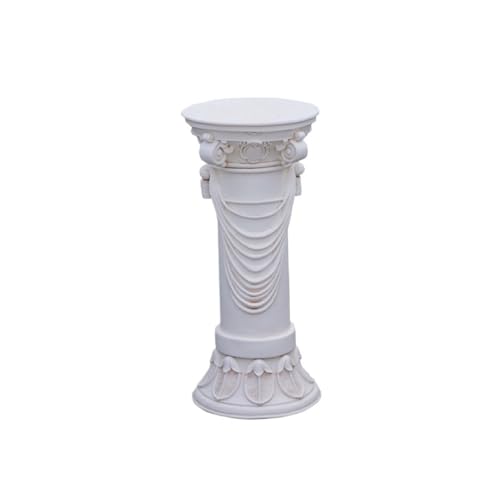 Classical Roman Pillar Pedestal Display Stand, Greek Column Figurine for Home Garden