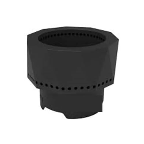 Fire Pit Portable Pellet, Black Outdoor Fireplace,Firepit