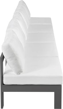 Meridian Furniture 376White-S150B Nizuc Collection Modern | Contemporary Outdoor Patio Modular Sofa