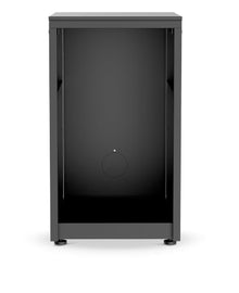 cozze® Elements Outdoor Kitchen Refrigerator, 63L Beverage Fridge with Compressor Cooling, Digital Temperature Display, Reversible Glass Door, LED Light & 3 Adjustable Shelves, Black