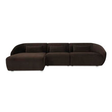 Moe's Home Collection Amelia Lounge Modular Left Sectional Espresso
