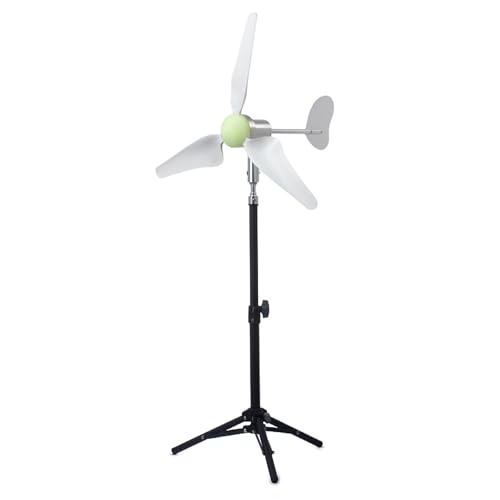 50W Portable Wind Turbines Generator Kit - 2m/s Low Wind Start, 24V Output With LED Light & USB Adapter For Camping RV And Off-Grid Power(Generator (without bracket))