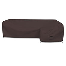Patio Sectional Sofa Cover 18 Oz - 100% Waterproof & Weather Resistant PVC Coated 83" x 104" x 31" x 32" L Shape Sofa Cover for Indoor/Outdoor (Right Side Sofa, Coffee)