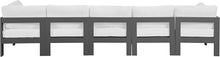 Meridian Furniture 376White-S150A Nizuc Collection Modern | Contemporary Outdoor Patio Modular Sofa