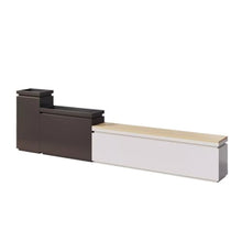 YUHUAWF Garden Bench Planter Box with Bench Seat Outdoor Combined Splicable Planter Box with Bench