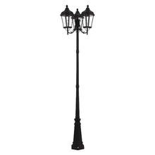 Livex 3 Light Outdoor Post Light Textured Black