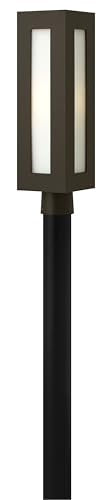 Hinkley Dorian Collection Contemporary Outdoor Post Top/Pier Mount Light Bronze