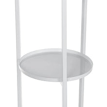RWGOVLU Plant Stand 5 Tiers Metal Plant Shelves Flower Holder Plant Rack Display Shelf Home Indoor Outdoor Garden Decor Flower Stand with Foot Pad Flower Stand