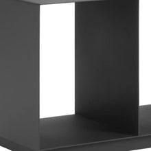 HomeRoots 668140 36 in. Charcoal Aluminum Outdoor Coffee Table