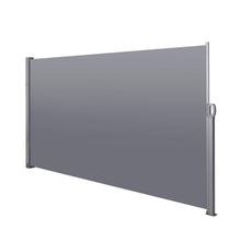 138"X71" Retractable Side Awning, Grey, Waterproof & - Privacy Herbarium 138" X 71'' Waterproof, for Terrace