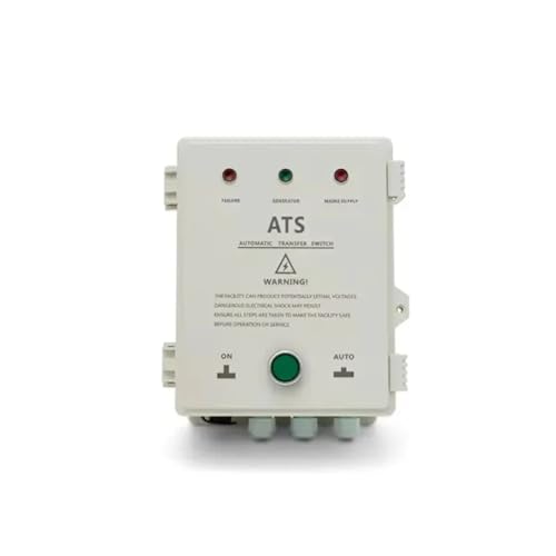 10KW 220v 380v Gasoline Diesel Engine ATS Control Box Generator Dual Power Automatic Transfer Switch Control Panel System(Gasoline 380V 4P ATS)