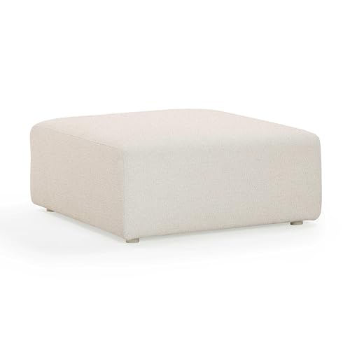 TOV Furniture Hangover Cream Outdoor Ottoman