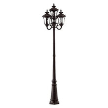 Livex Oxford 4 Light Outdoor Post Imperial Bronze