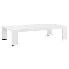 Modway Tahoe 4-Piece Fabric Outdoor Set White Charcoal