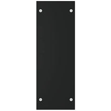 WXPWAMZ Firewood Rack Black 40X35X100 Cm Tempered Glass,Item Colour-Black