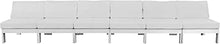 Meridian Furniture 375White-S180B Nizuc Collection Modern | Contemporary Outdoor Patio Modular Sofa