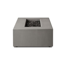 BBQGuys Signature Estes 60-Inch Low Rectangle Natural Gas Fire Table - Flint - 143NG-FLNT