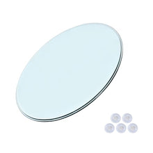 BTBZGFGNYU 20-40inch Round Glass Table Top Thick Tempered Glass Tabletop Protector Transparent Circle Tabletop for Dining Table, Coffee Table(90cm/35in)