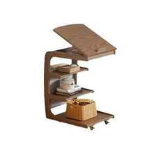 CHmrfvqtus Couch Side Table Mobile Living Room Side Table with Wheels Bedside for Bedroom Sofa Multi-Functional Home