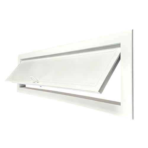 Vent Systems 24"x48" Access Panel - Electrical Plumbing Service Hole Cover - Ceiling/Wall Inspection Hatch - Aluminum Alloy Access Door for Loft Kitchen Basement Garage(22x48in/56x122cm)