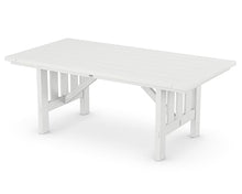 Martha Stewart by POLYWOOD® Acadia 5-Piece Dining Set with Benches in White