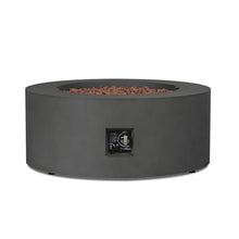 Lakeview Elysian 36-Inch Round Propane Fire Table w/NG Conversion Kit - Weathered Slate - SCC9815LPWSLT