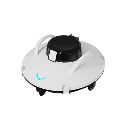 Pool Cleaner, Robot Vacuum Cleaner for Pool Cordless 5000mAh Electric Rechargeable Robotic Swimming Pool Cleaners Automatic Wireless
