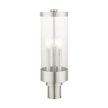 Livex Lighting 20728-91 Hillcrest 3-Light Fixture, Brushed Nickel