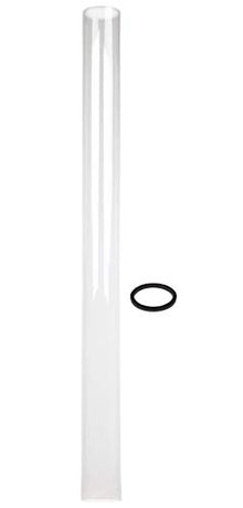 Golden Flame Resort Model 49,000 BTU NATURAL GAS Glass-Tube Flame Patio Heater in Rich-Mocha Matte Finish with Mobility Wheels and Protective Cover