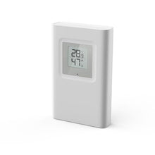 LCD Color Screen Weather Clock Forecast Alarm Indoor Outdoor Temperature Humidity Meter