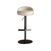 DINBOZ26X Counter Stools Bar Chair Lift High Stool Bar Chair Chair High Chair Bar Stool Bar Stool Bar Chair Light Luxury Premium Feeling Bar Chair Bar Stools(White)