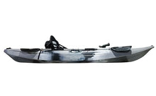 BKC Brooklyn 11.0 Single Kayak Sit On Top Fishing Kayak Grey Camo